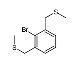 2-bromo-1,3-bis(methylsulfanylmethyl)benzene结构式