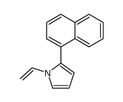 1-Vinyl-2-(1-naphthyl)pyrrole结构式