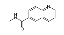 N-methyl-quinoline-6-carboxyamide结构式
