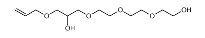 1-((allyloxy)methyl)-3,6,9-oxa-undecane-1,11-diol结构式