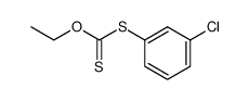dithiocarbonic acid O-ethyl ester-S-(3-chloro-phenyl ester)结构式