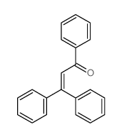 2-Propen-1-one,1,3,3-triphenyl-结构式
