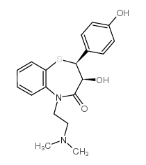 去乙酰-O-去甲基地尔硫卓结构式