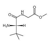 L-tert-Leu-Gly-OCH3结构式