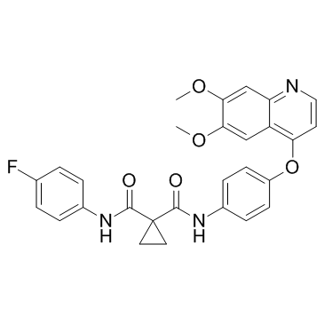 卡博替尼结构式