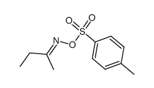 anti-Ethyl-methyl-ketonoxim-tosylat结构式