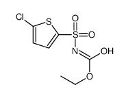 N-[(5-氯-2-噻吩)磺酰基]氨基甲酸乙酯结构式