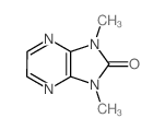 7,9-dimethyl-2,5,7,9-tetrazabicyclo[4.3.0]nona-1,3,5-trien-8-one结构式