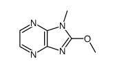 2-methoxy-1-methyl-1H-imidazo[4,5-b]pyrazine结构式