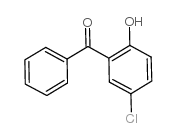 2-羟基-5-氯二苯甲酮结构式