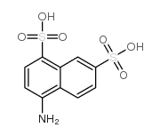 4-氨基萘-1,7-二磺酸结构式