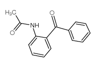2'-苯甲酸乙酰苯胺结构式