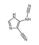 4-cyano-5-(cyanoamino)imidazole结构式