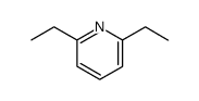 2,6-diethylpyridine, hydrogen salt结构式