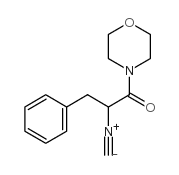 2-ISOCYANO-3-PHENYL-PROPIONIC ACID MORPHOLINAMIDE结构式