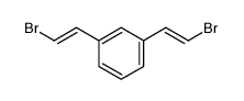 1,3-bis(2-bromoethenyl)benzene结构式