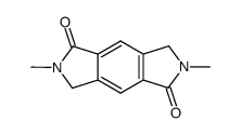 2,3,6,7-Tetrahydro-2,6-dimethylbenzo[1,2-c:4,5-c']dipyrrole-1,5-dione结构式
