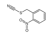 (2-nitrophenyl)methyl thiocyanate结构式