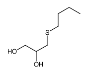 3-(butylthio)propane-1,2-diol结构式