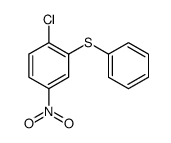 1-chloro-4-nitro-2-phenylsulfanylbenzene结构式