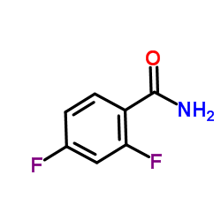 2,4-二氟苯甲酰胺结构式