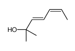 2-methylhepta-3,5-dien-2-ol结构式