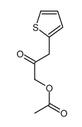 (2-oxo-3-thiophen-2-ylpropyl) acetate结构式