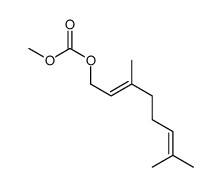 3,7-dimethylocta-2,6-dienyl methyl carbonate结构式