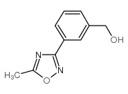 3-(5-甲基-1,2,4-噁二唑-3-基)苄醇结构式