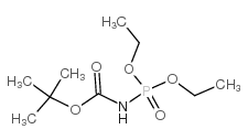 N-Boc-磷胺酸二乙酯结构式