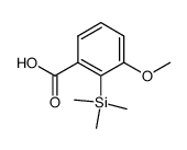 3-methoxy-2-(trimethylsilyl)benzoic acid结构式