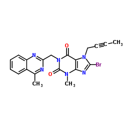利拉利汀母核结构式