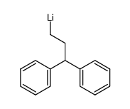 3,3-diphenylpropyllithium结构式