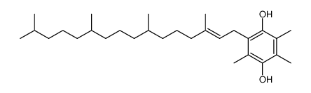2-phytyl-3,5,6-trimethylhydroquinone结构式