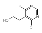 2-(4,6-二氯嘧啶-5-基)乙醇结构式