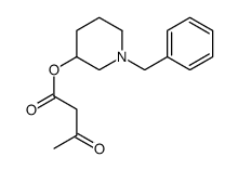 (1-benzylpiperidin-3-yl) 3-oxobutanoate结构式