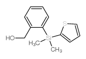 2-{二甲基(2-噻吩基)硅烷基}苄醇结构式