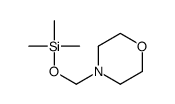 trimethyl(morpholin-4-ylmethoxy)silane结构式