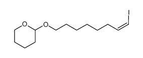 (Z)-8-Iodo-1-(2-tetrahydropyranyloxy)-7-octene结构式