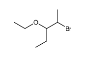3-ethoxy-2-bromo-pentane结构式