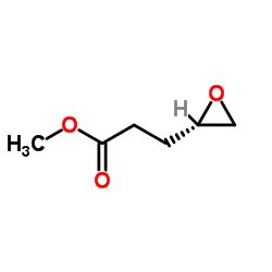 2-Oxiranepropanoic acid, methyl ester, (2S)结构式