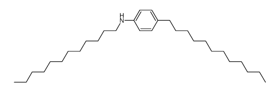 4,N-didodecyl-aniline结构式