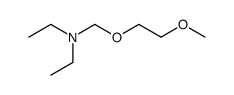 diethyl-(2-methoxy-ethoxymethyl)-amine结构式