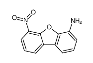 6-nitro-dibenzofuran-4-ylamine结构式
