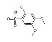 2,4,5-trimethoxybenzenesulfonyl chloride结构式