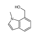 (1-METHYL-1H-INDOL-7-YL)METHANOL结构式