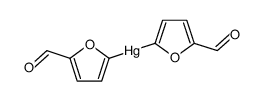 bis-(5-formyl-[2]furyl)-mercury结构式
