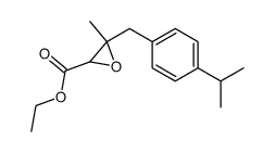 2,3-epoxy-4-(4-isopropyl-phenyl)-3-methyl-butyric acid ethyl ester结构式