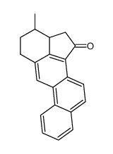 3-methyl-2a,3,4,5-tetrahydro-2H-benz[j]aceanthrylen-1-one结构式