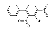 2.6-dinitro-3-phenyl-phenol结构式